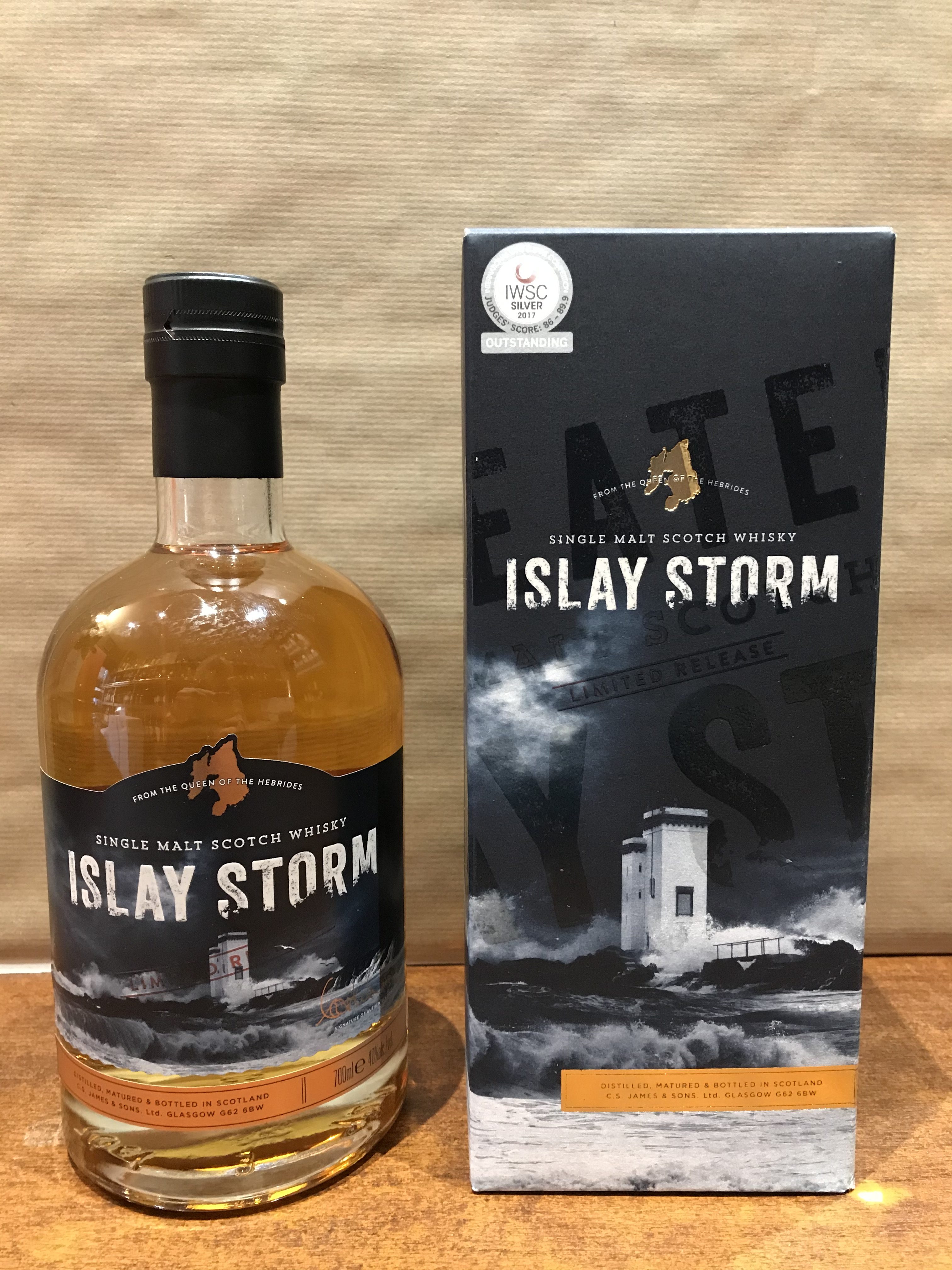 Whisky Islay Storm Single Malt